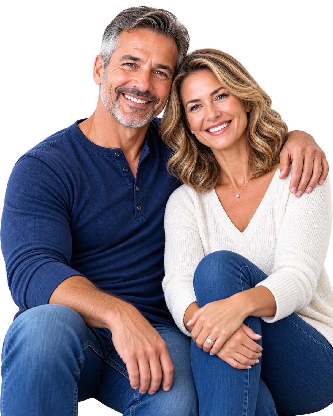 Healthy adult couple using PillUSA online healthcare
